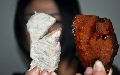 Det visar sig att kött och ägg också kan vara kinesiska förfalskningar